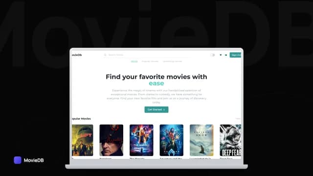 MovieDb Teal cover